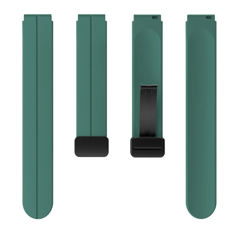 16mm silicone strap with black buckle for Keep / Huawei / Timex watch