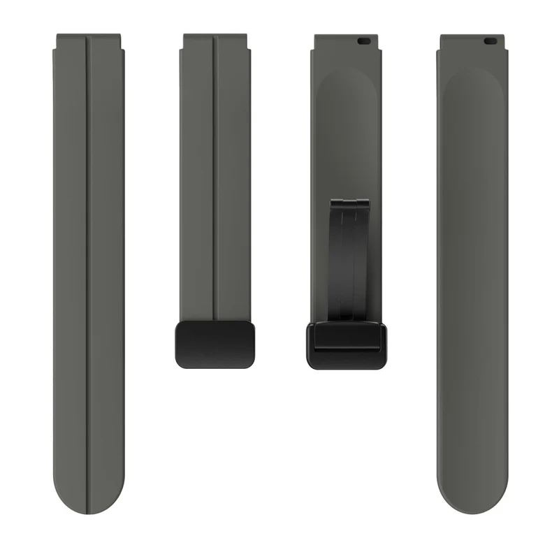 16mm silicone strap with black buckle for Keep / Huawei / Timex watch