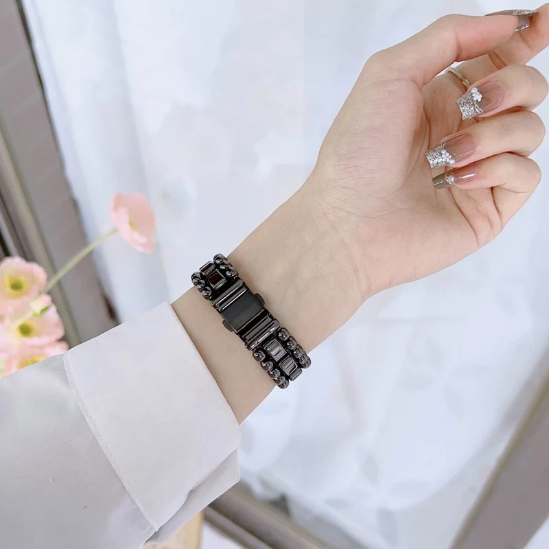 Apple Watch Series 8 (41mm) metal bead strap
