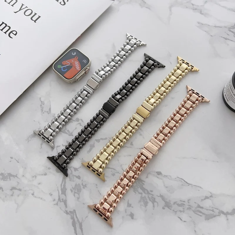 Apple Watch Series 8 (45mm) / Watch Ultra metal bead strap
