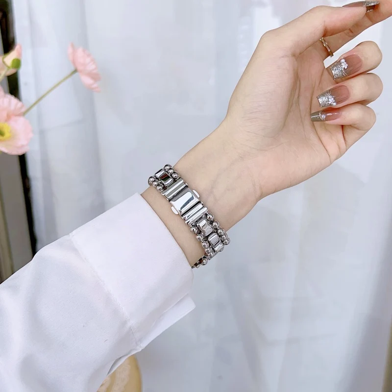 Apple Watch Series 8 (45mm) / Watch Ultra metal bead strap