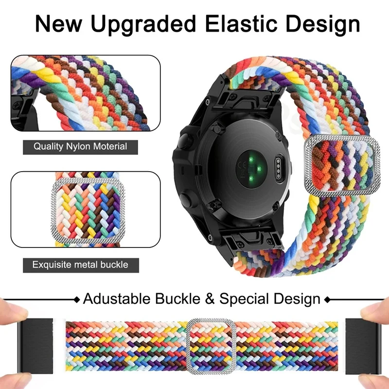 20mm Universal nylon strap - Denim