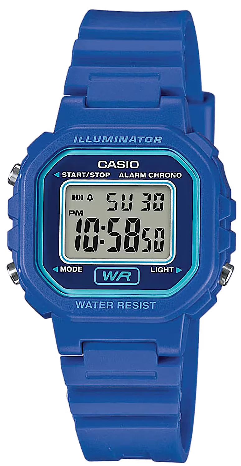 Casio Vintage LA-20WH-2AEF Damenuhr • Kultiges Retro-Design • Tagesalarm