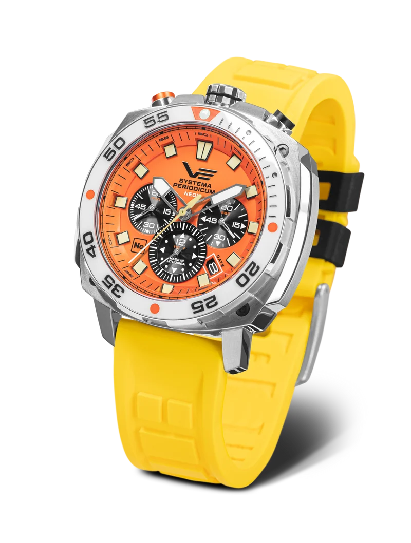 Vostok Europe Systema Periodicum VK67-650A723 Herrenuhr • Bullhead • 20 ATM
