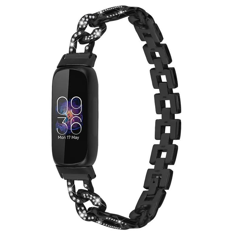 Fitbit Inspire 3 Bling Rhinestone Metal Watch Band