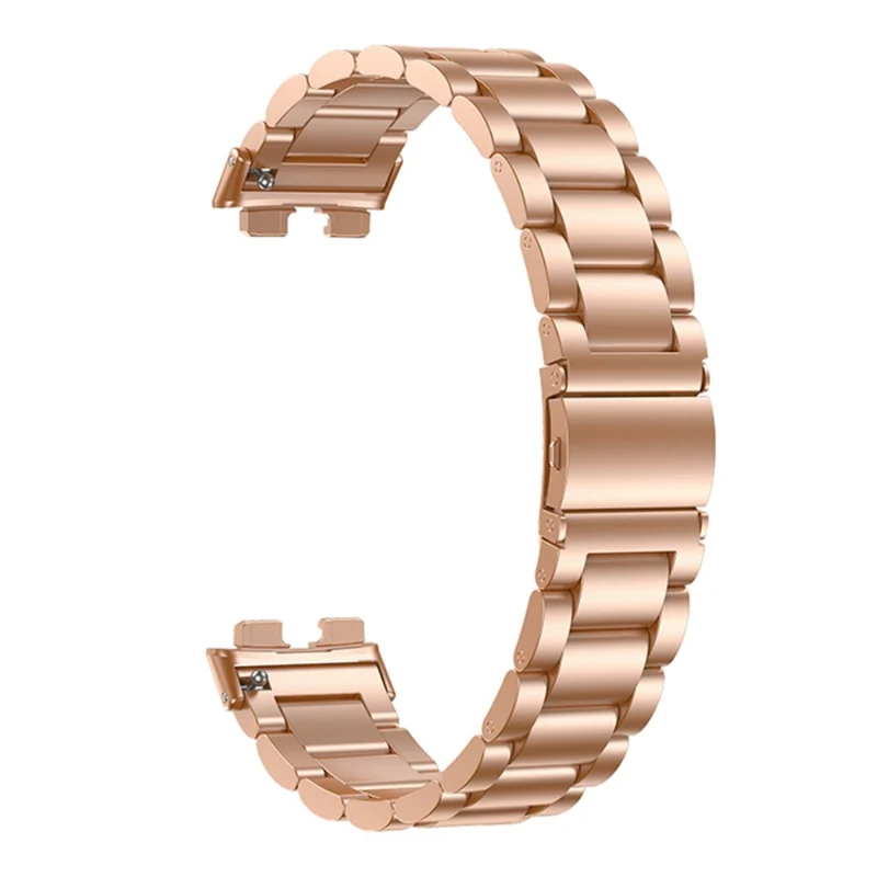 Huawei Band 8 Rose Gold Stainless Steel Watch Bracelet