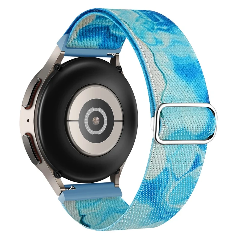 Patterned Nylon Watch Band for Coros Apex Pro / Apex 46mm - Flowers / Butterflies Design