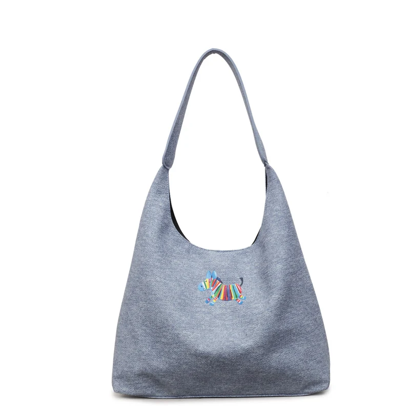 Süße Hundethemen-Schultertasche