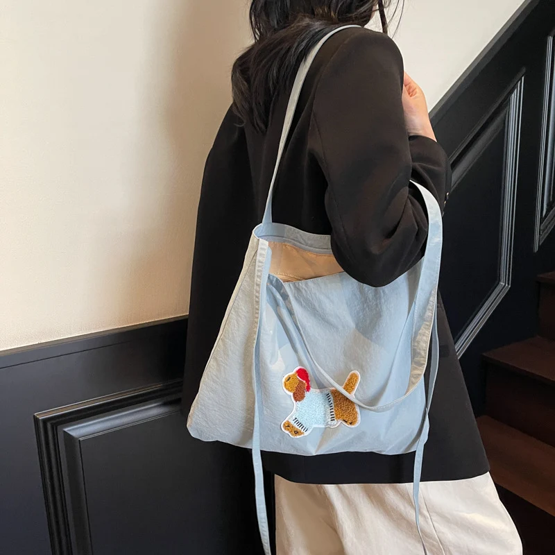 Niedliche Cartoon-Hund-Themen-Leinen-Tasche
