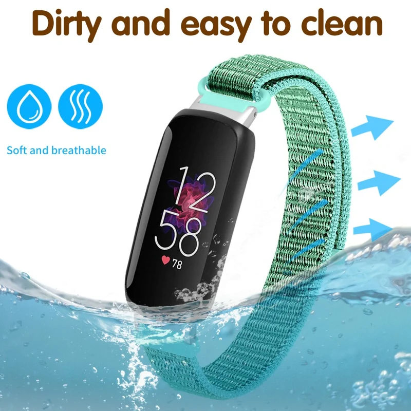 Nylon braid style strap for Fitbit Inspire 3