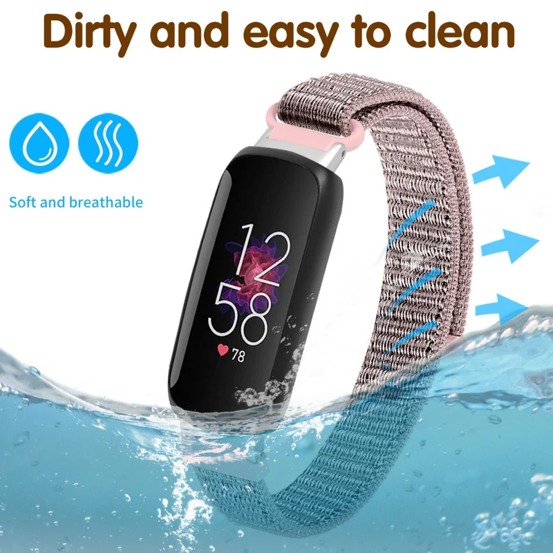 Nylon braid style strap for Fitbit Inspire 3