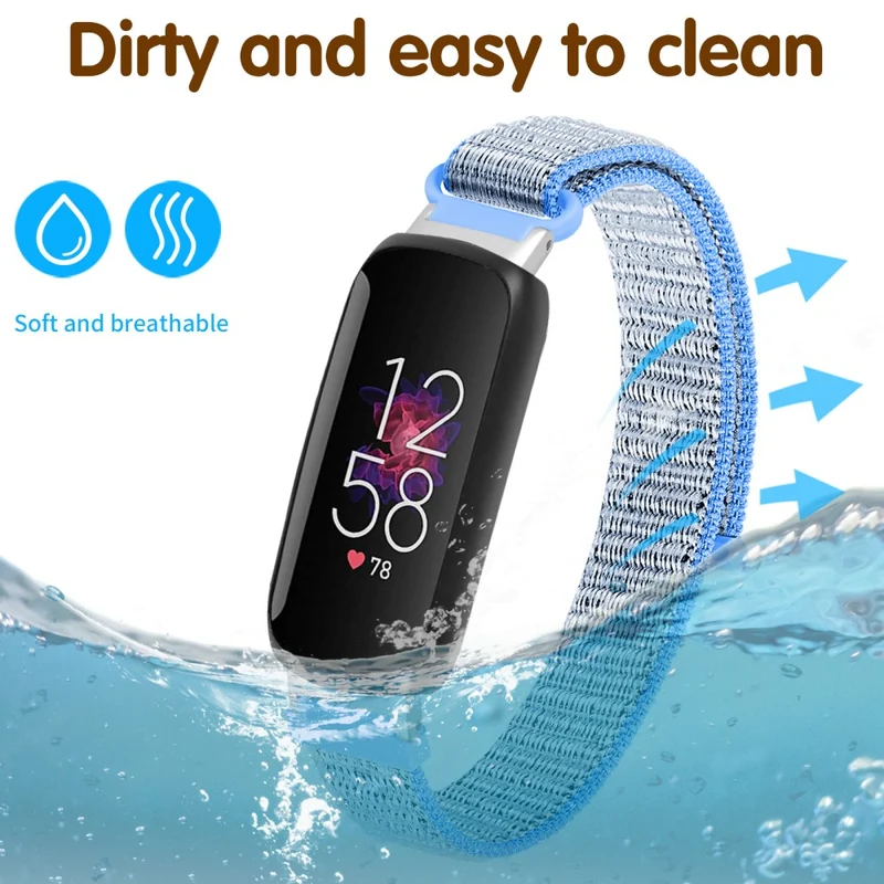 Nylon braid style strap for Fitbit Inspire 3