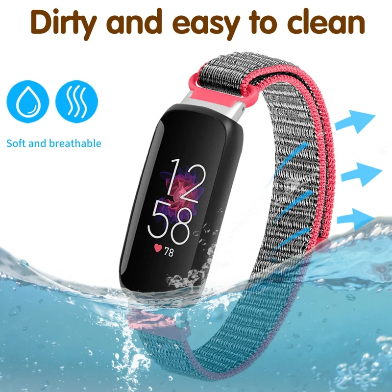 Nylon braid style strap for Fitbit Inspire 3