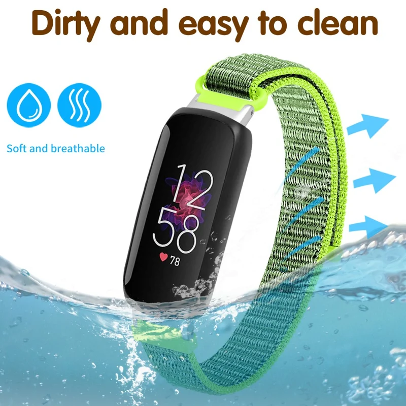 Nylon braid style strap for Fitbit Inspire 3