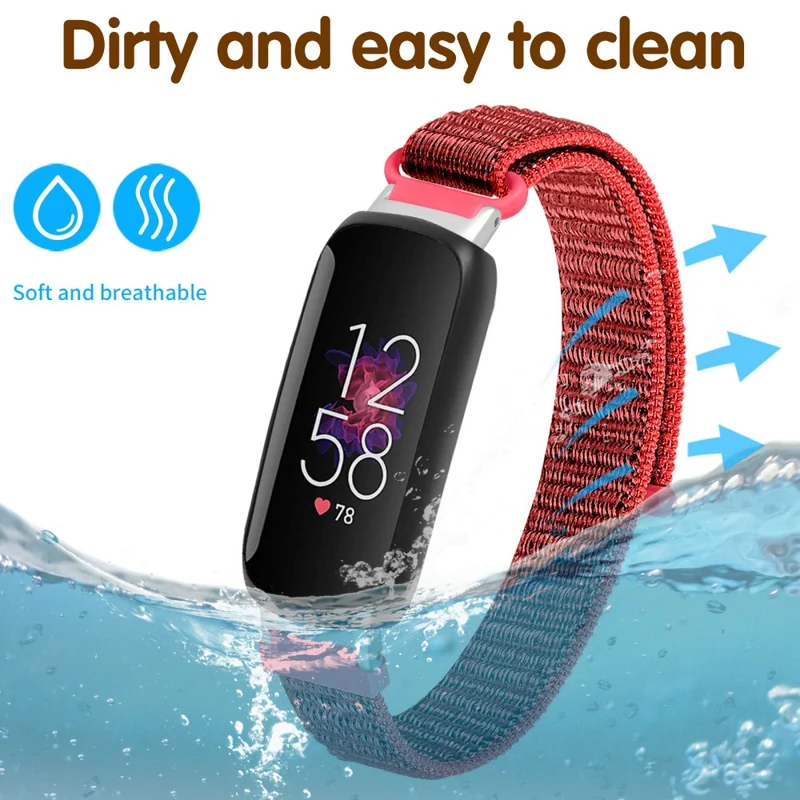 Nylon braid style strap for Fitbit Inspire 3