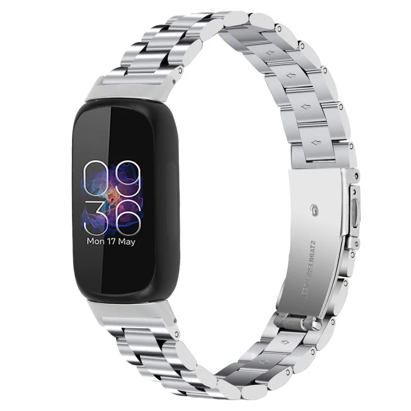 Stainless steel bead style strap for Fitbit Inspire 3