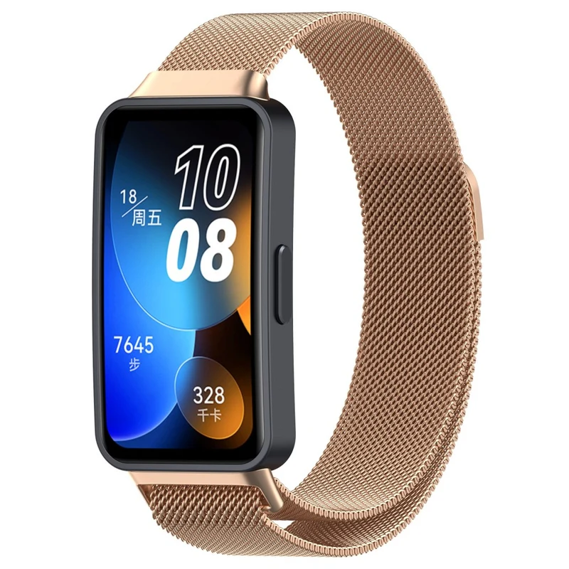 Huawei Band 8 milanese metal strap