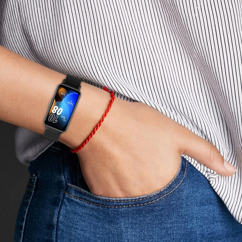 Huawei Band 8 milanese metal strap