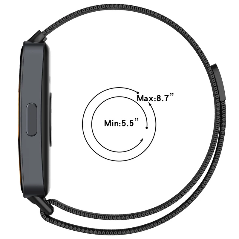 Huawei Band 8 milanese metal strap