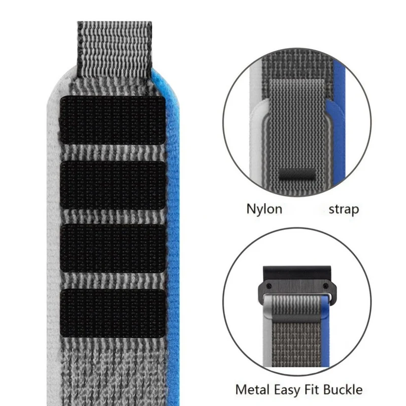 26mm nylon loop strap for Garmin watch