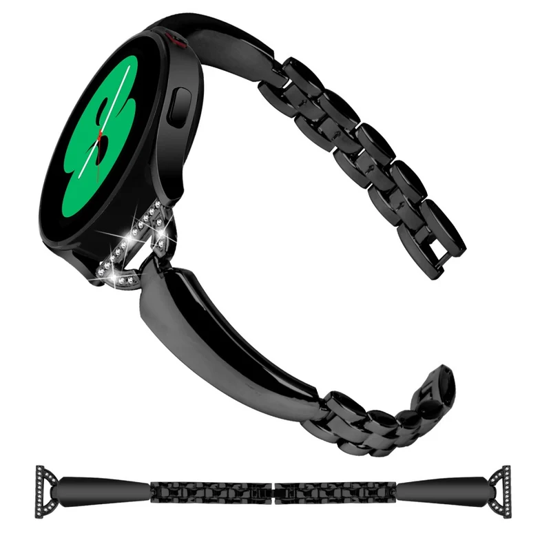 Rhinestone Decor Watch Band for Samsung Galaxy Watches