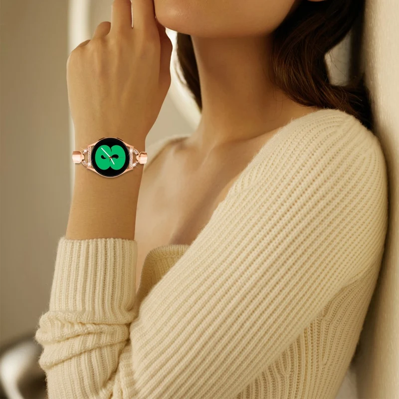 Rhinestone Decor Watch Band for Samsung Galaxy Watches