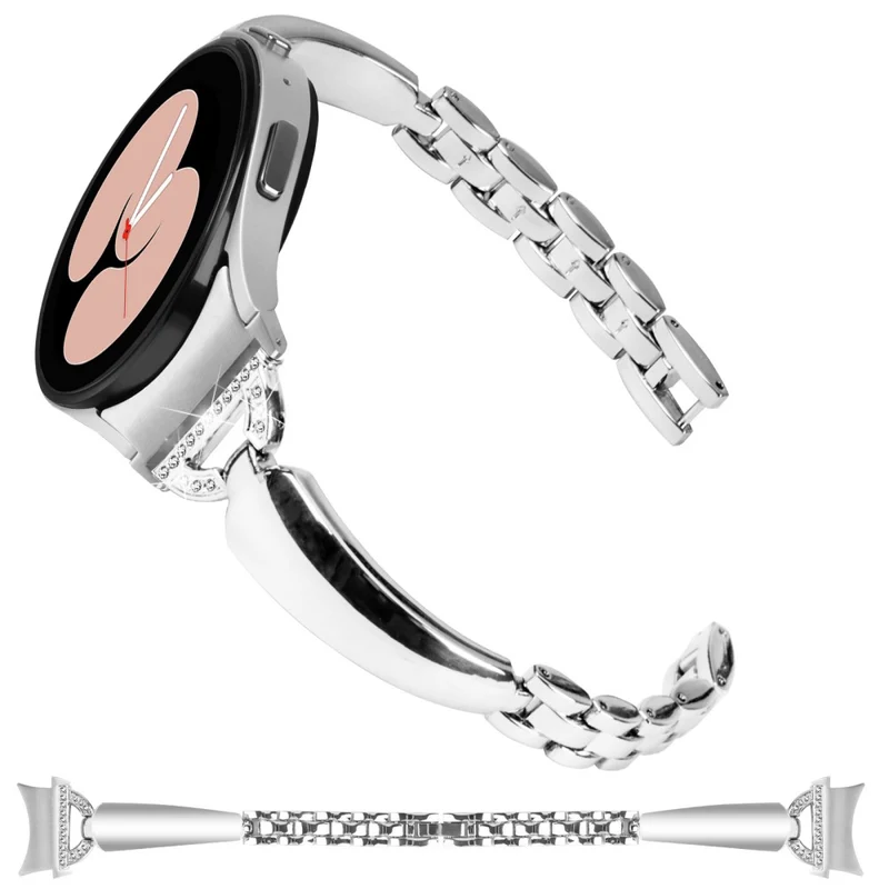 Rhinestone Decor Copper Watch Band for Samsung Galaxy Watches