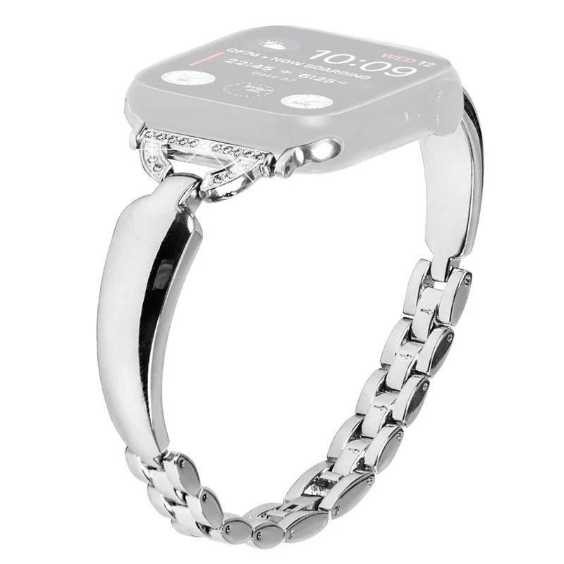 Black Rhinestone Watch Band for Apple Watch - Elegant and Durable