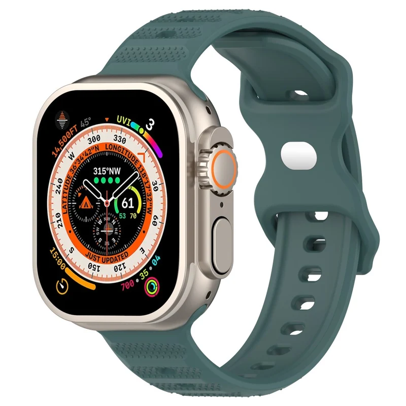 Silicone Dot Design Wrist Strap for Apple Watch