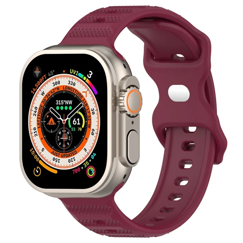 Silicone Dot Design Wrist Strap for Apple Watch
