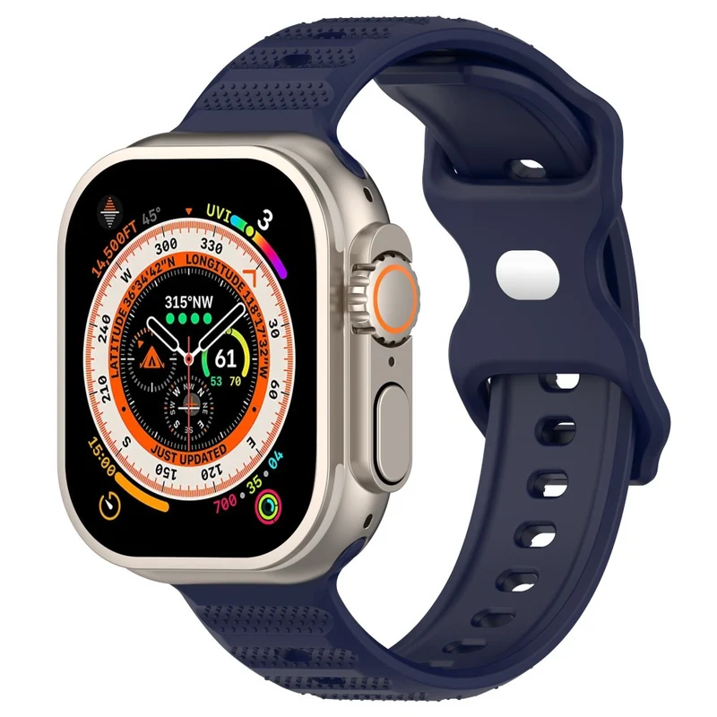 Silicone Dot Design Wrist Strap for Apple Watch