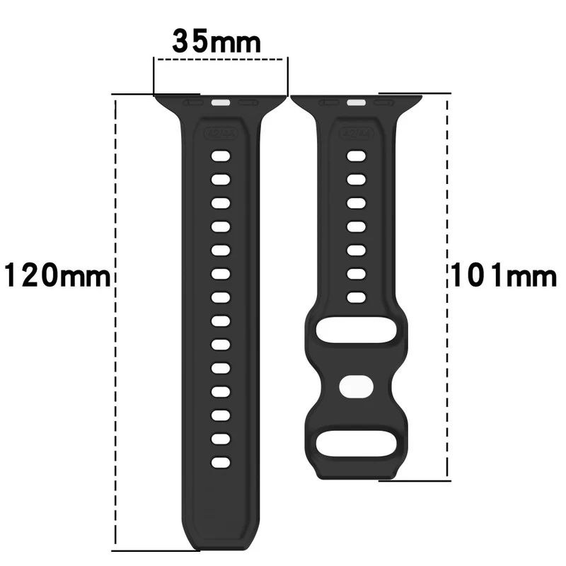 Silicone Dot Design Wrist Strap for Apple Watch