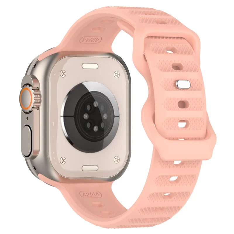 Silicone Watch Band for Apple Watch 41mm/40mm/38mm Series 9/8/7/6/5/4/SE (2022/2023)
