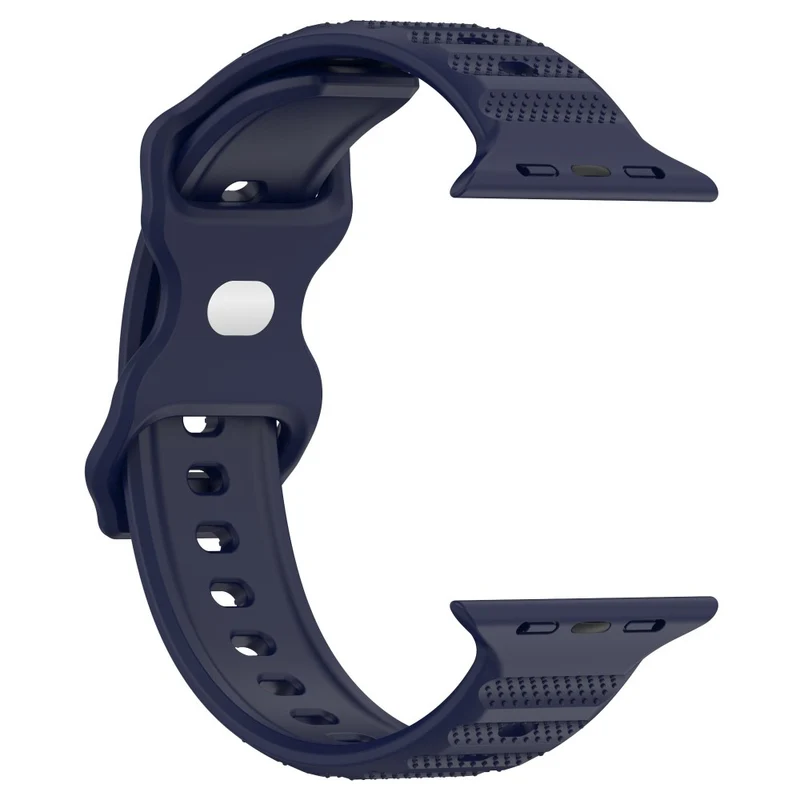 Silicone Watch Band for Apple Watch 41mm/40mm/38mm Series 9/8/7/6/5/4/SE (2022/2023)