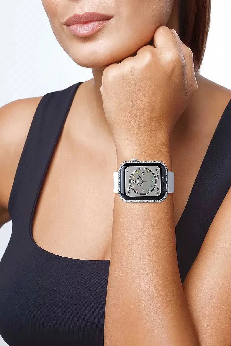 OPS! SMART Call Diamonds OPSSW-39 Unisex-Smartwatch • Stylisches Pop-Design • Bluetooth-Anruffunktion