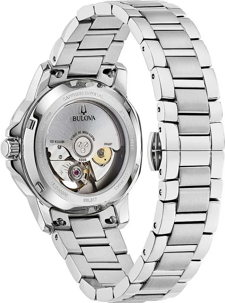Bulova Marine Star 98L317 Damenuhr • Automatikwerk • Saphirglas