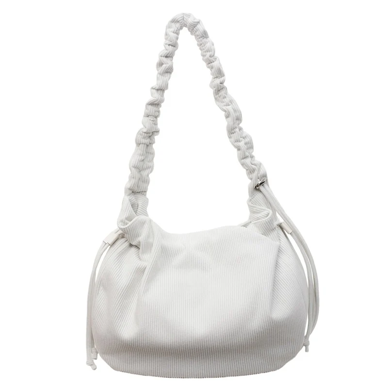 Texturierte Schlapp-Handtasche