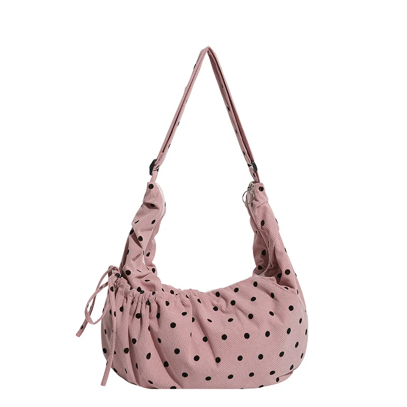 Punkte Schultertasche