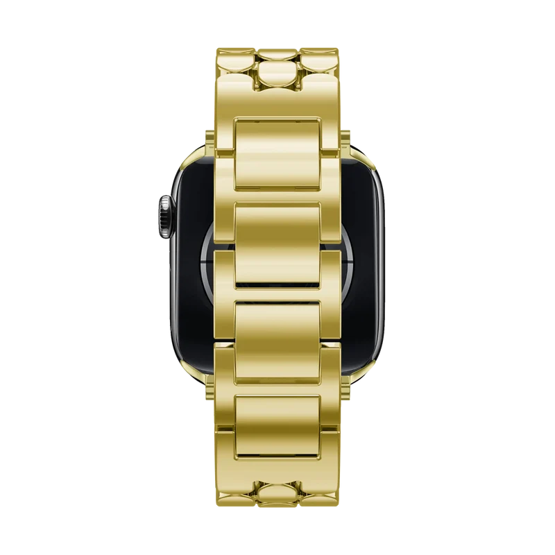 Bandz Apple Watch Stahlarmband 'Oval' (Gold)