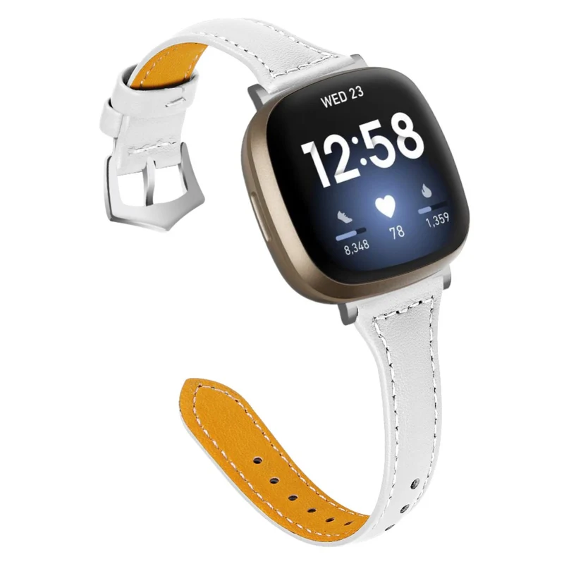 Fitbit Sense 2 / Versa 4 Genuine Cow leather strap
