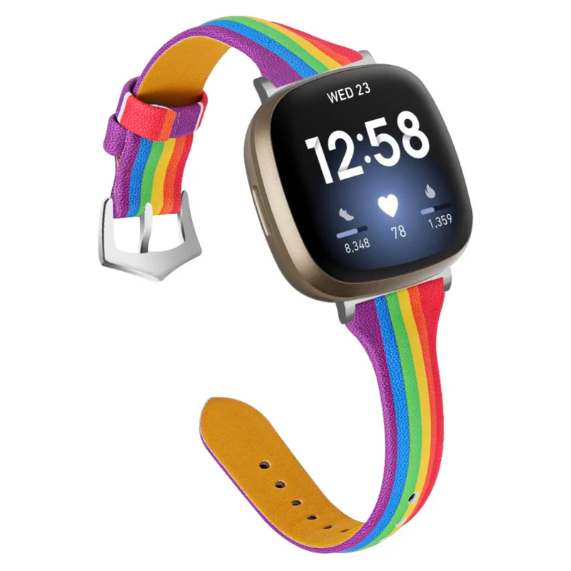 Fitbit Sense 2 / Versa 4 Genuine Cow leather strap