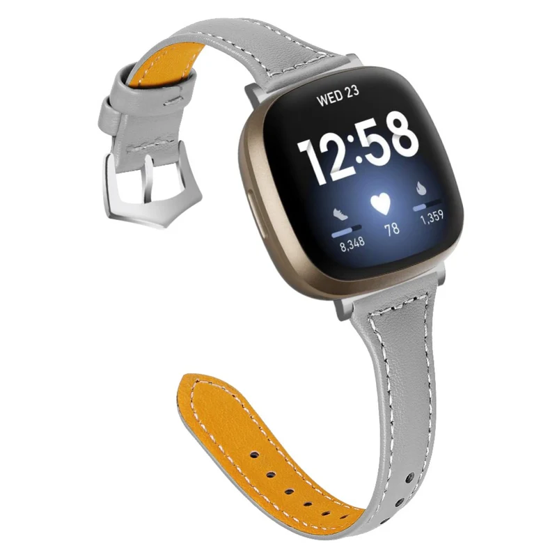 Fitbit Sense 2 / Versa 4 Genuine Cow leather strap