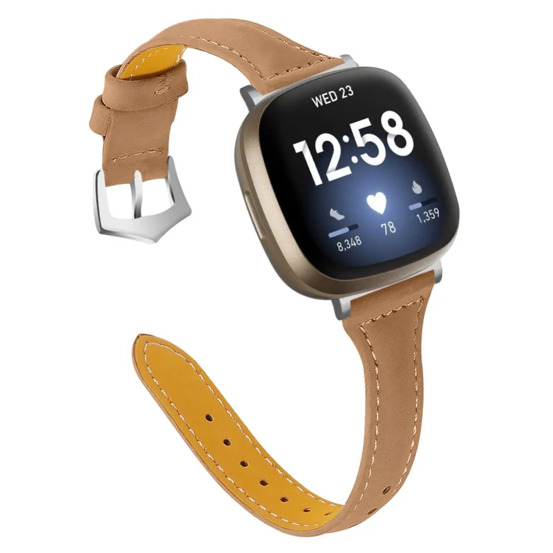 Fitbit Sense 2 / Versa 4 Genuine Cow leather strap