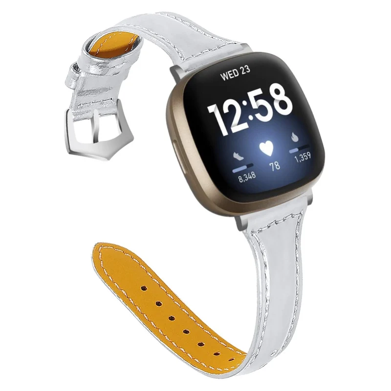 Fitbit Sense 2 / Versa 4 Genuine Cow leather strap