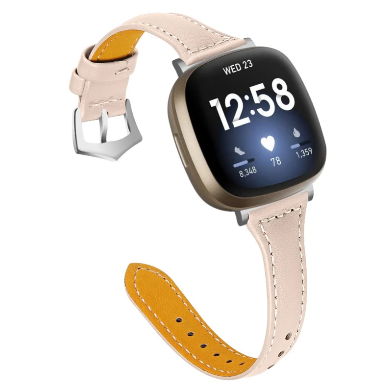 Fitbit Sense 2 / Versa 4 Genuine Cow leather strap
