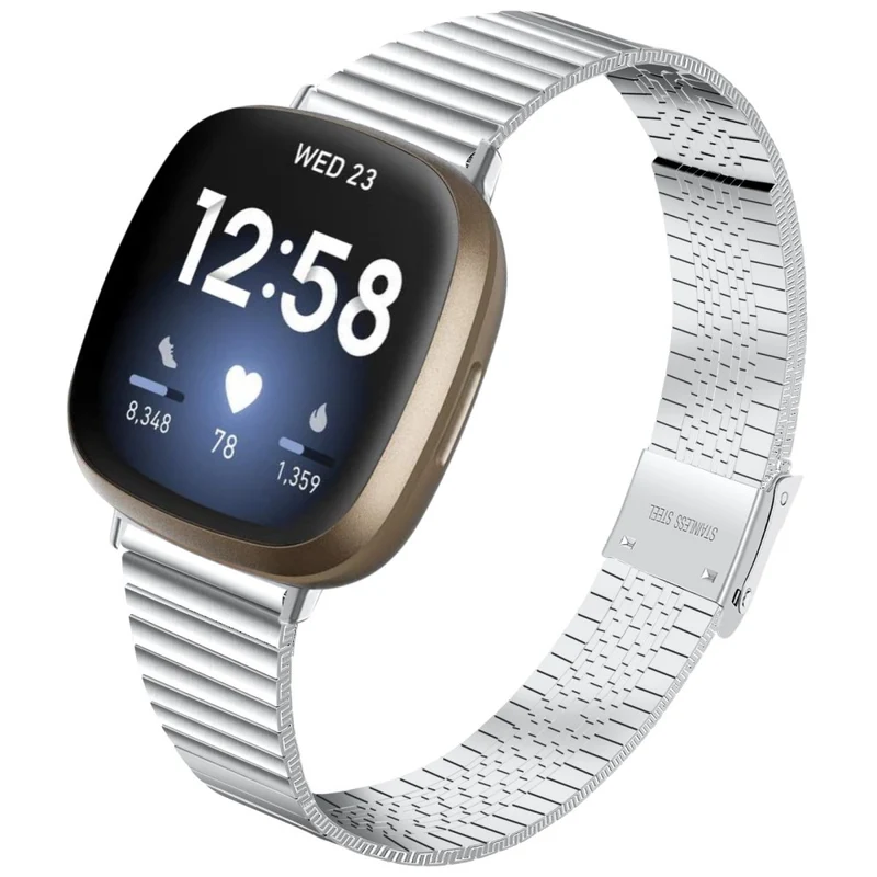 Fitbit Sense 2 / Versa 4 stainless steel strap
