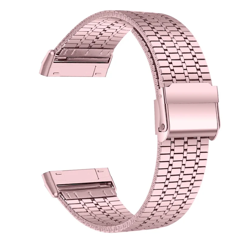 Fitbit Sense 2 / Versa 4 stainless steel strap with dual buckle