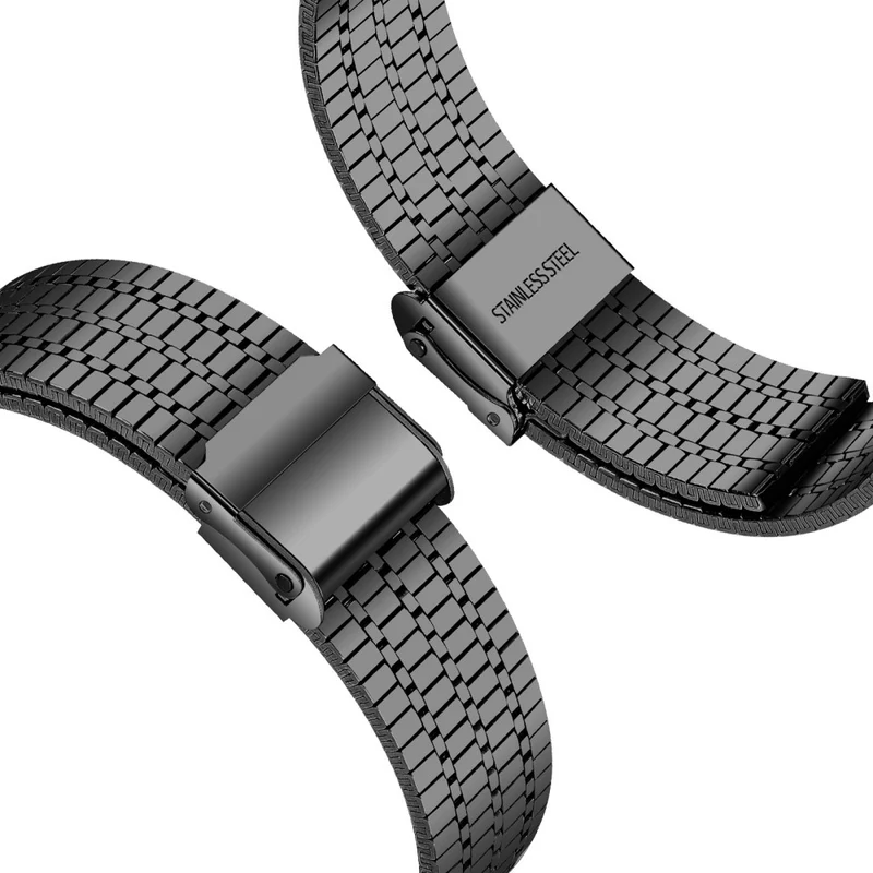 Fitbit Sense 2 / Versa 4 stainless steel strap with dual buckle
