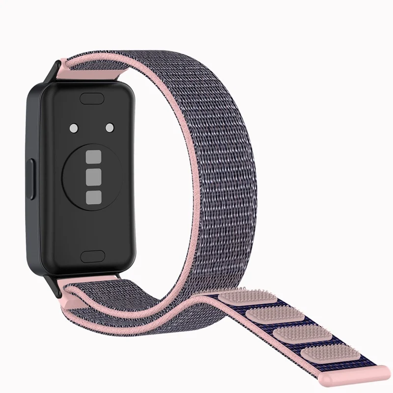 Huawei Band 8 nylon strap - Black / Red