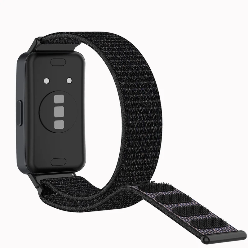 Huawei Band 8 nylon strap - Black / Red